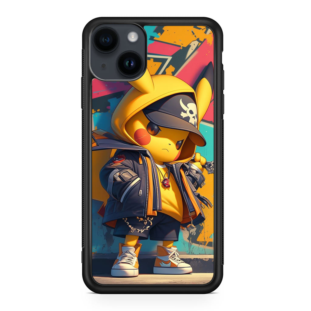 Pikachu Street Rebellion iPhone 15 / 15 Plus Case