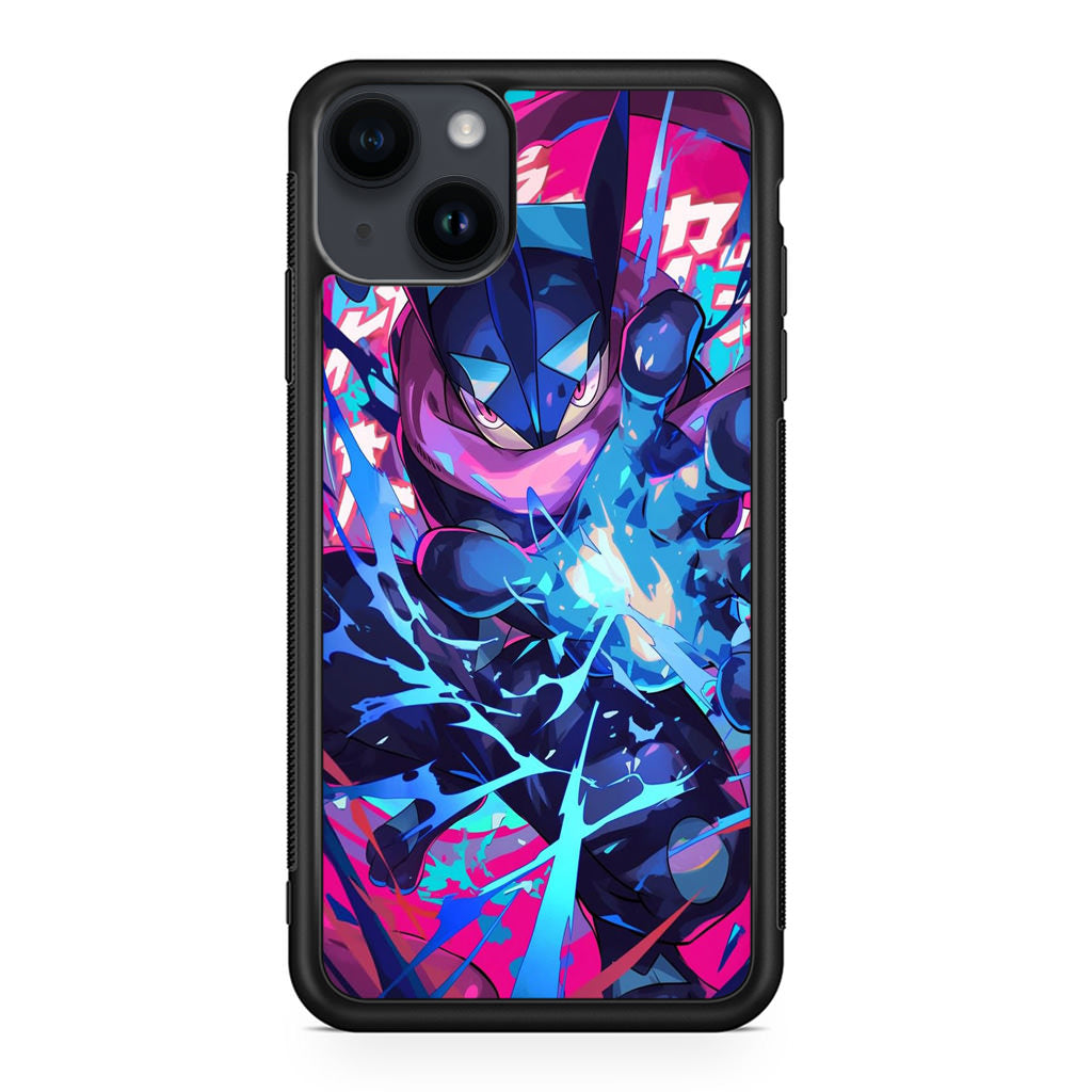 Shadow Surge Greninja Unleashed iPhone 15 / 15 Plus Case