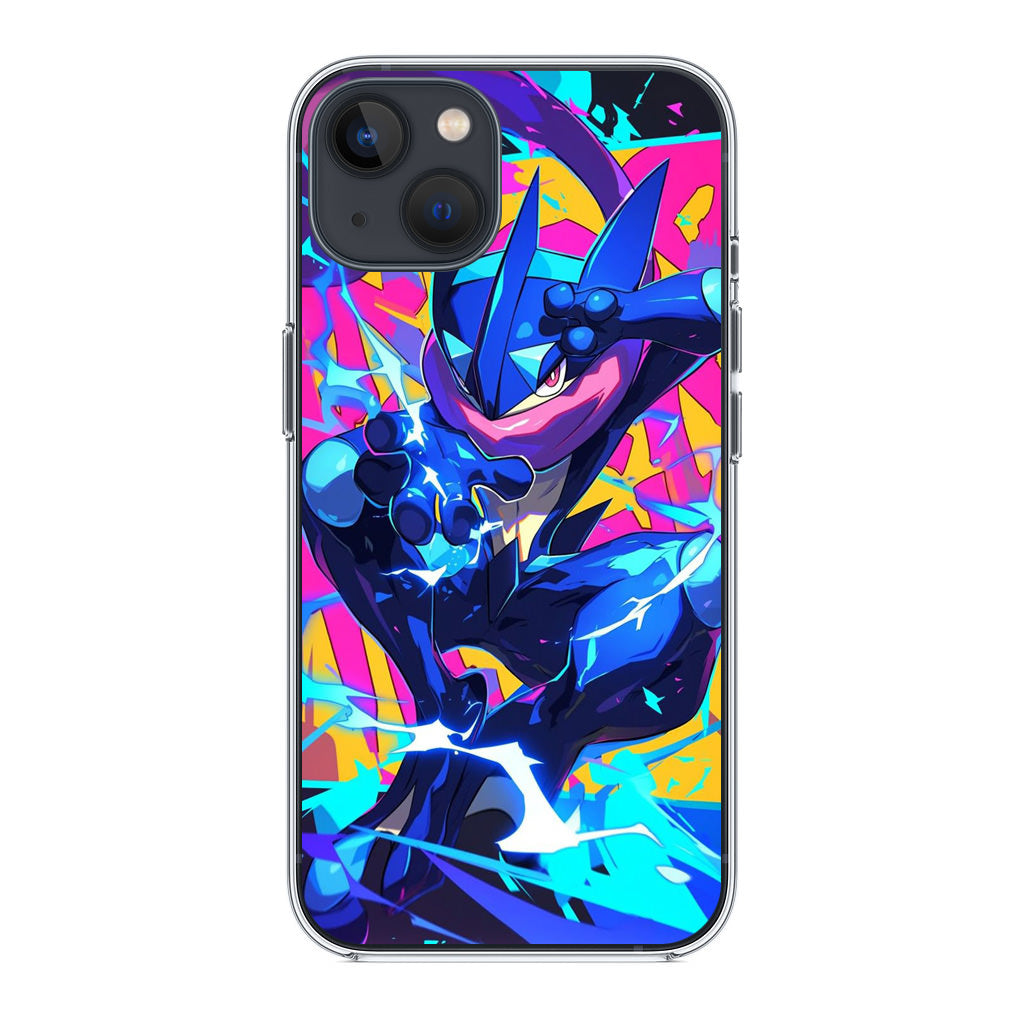 Greninja Aqua Blast iPhone 15 / 15 Plus Case