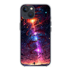 Stargazer at the Axis of Creation iPhone 15 / 15 Plus Case