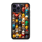 Mini Figures Heroes Assemble iPhone 15 Pro / 15 Pro Max Case