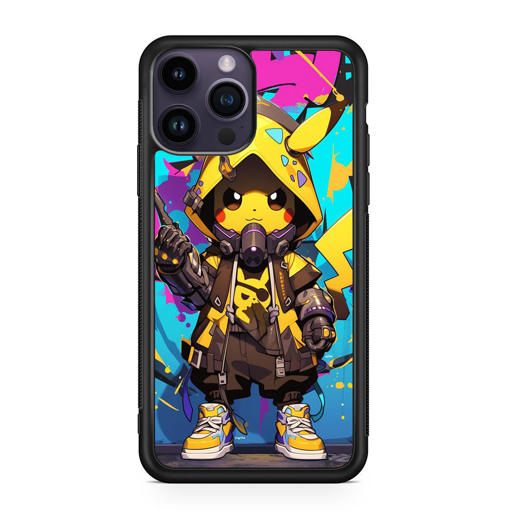 Pikachu Street Shock Assassin iPhone 15 Pro / 15 Pro Max Case