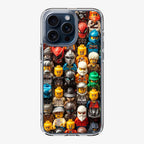 Mini Figures Heroes Assemble iPhone 15 Pro / 15 Pro Max Case