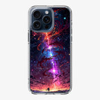Stargazer at the Axis of Creation iPhone 15 Pro / 15 Pro Max Case