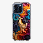 The Dance of Abstract Waves iPhone 15 Pro / 15 Pro Max Case