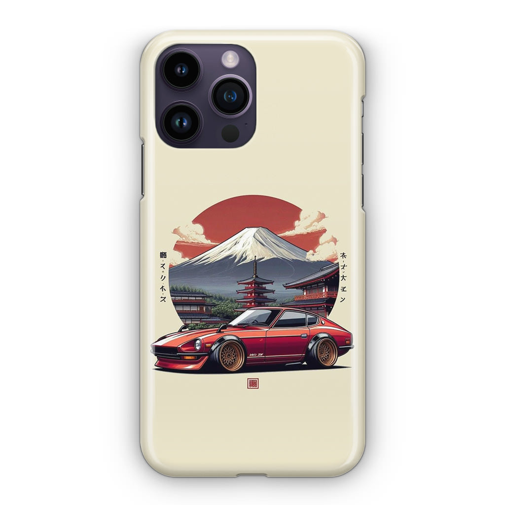 Fuji Fastback Racing the Rising Sun iPhone 15 Pro / 15 Pro Max Case