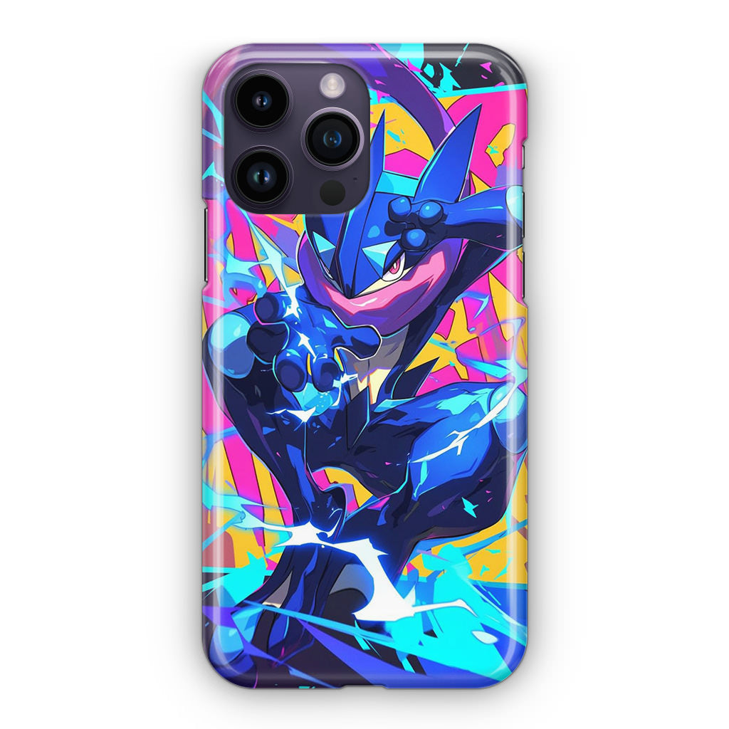 Greninja Aqua Blast iPhone 15 Pro / 15 Pro Max Case