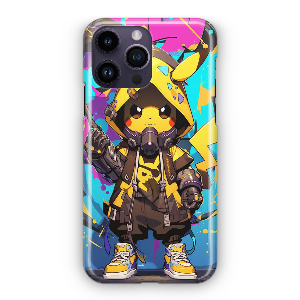 Pikachu Street Shock Assassin iPhone 15 Pro / 15 Pro Max Case