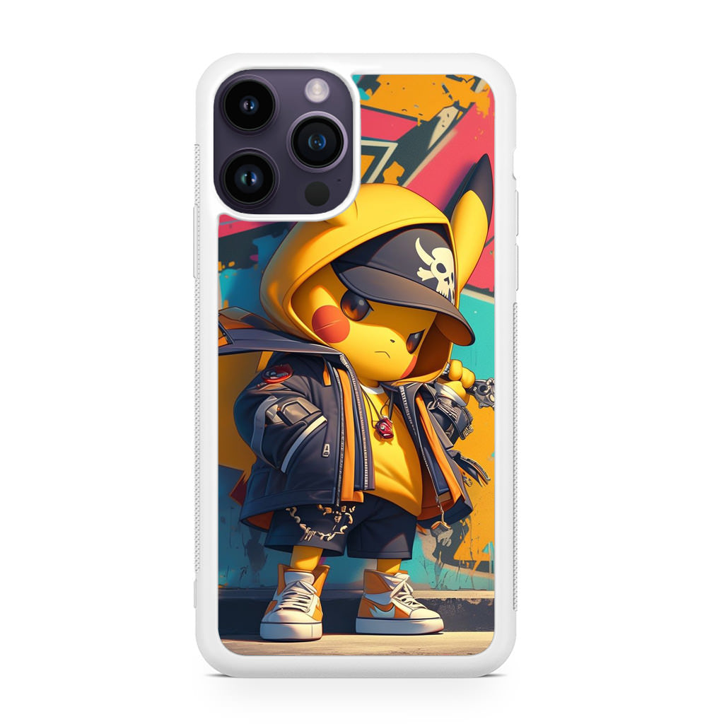 Pikachu Street Rebellion iPhone 15 Pro / 15 Pro Max Case