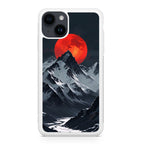 Crimson Eclipse The Mountain iPhone 15 / 15 Plus Case