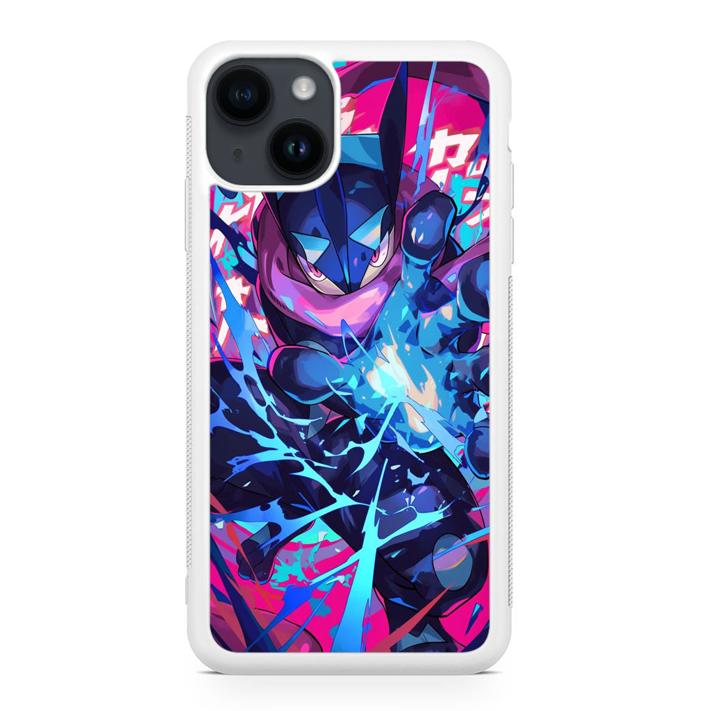 Shadow Surge Greninja Unleashed iPhone 15 / 15 Plus Case