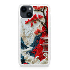 Whispers of the Crimson Zen iPhone 15 / 15 Plus Case