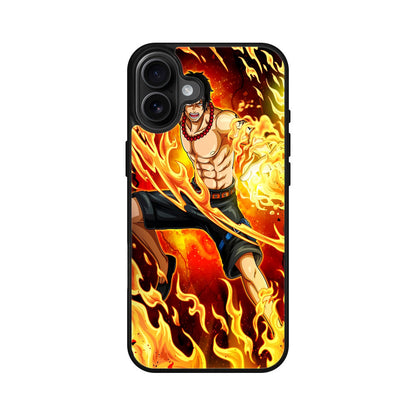 Ace Fire Fist iPhone 16 / 16 Plus Case