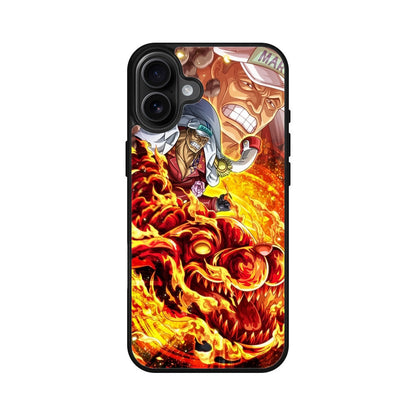 Admiral Akainu iPhone 16 / 16 Plus Case