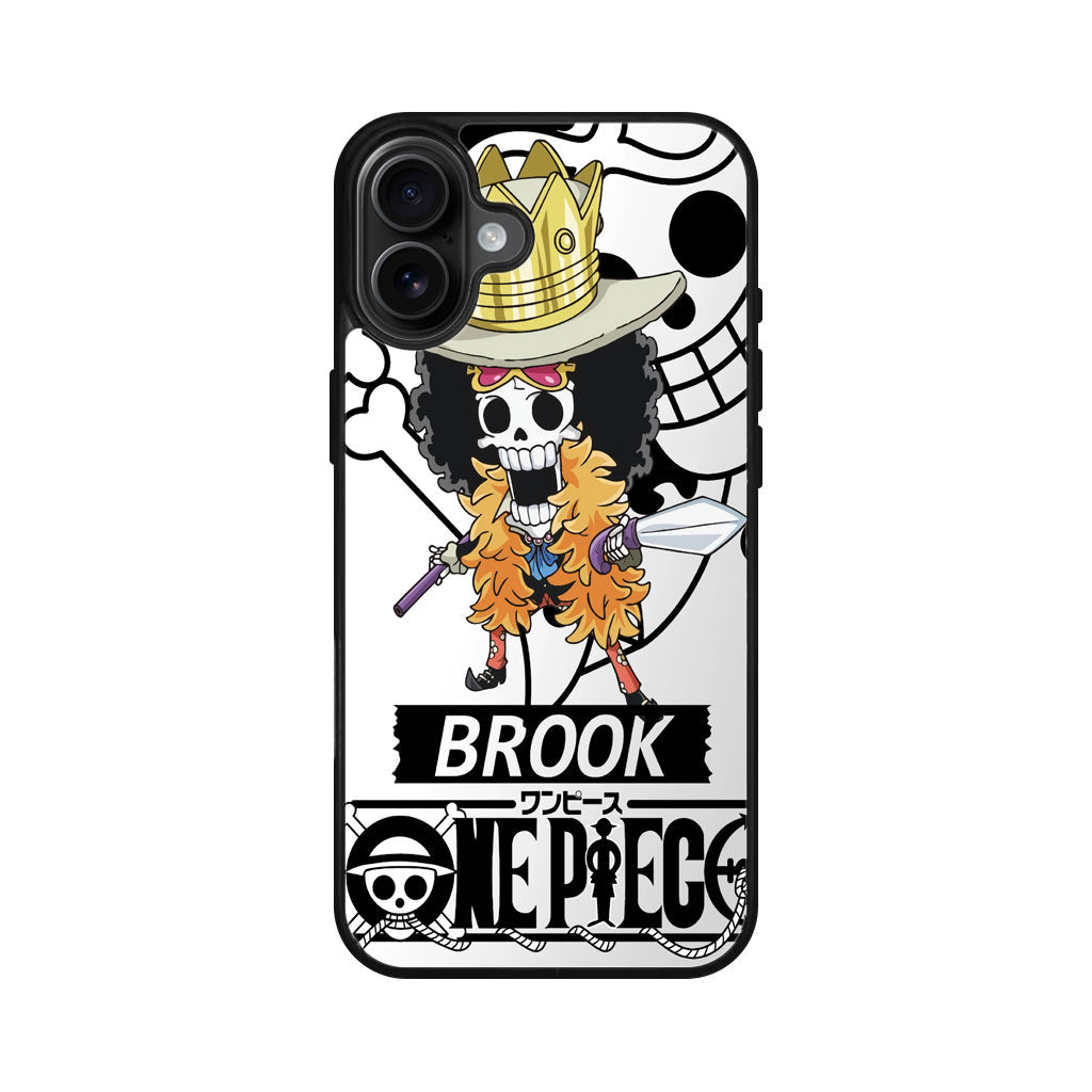 Brook Chibi iPhone 16 / 16 Plus Case