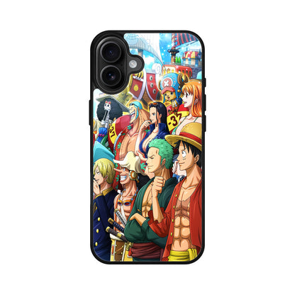 Crew of Mugiwara Pirate iPhone 16 / 16 Plus Case