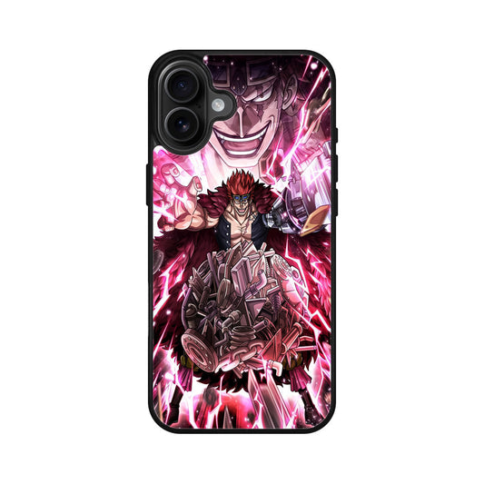 Eustass Kid Metal Power iPhone 16 / 16 Plus Case