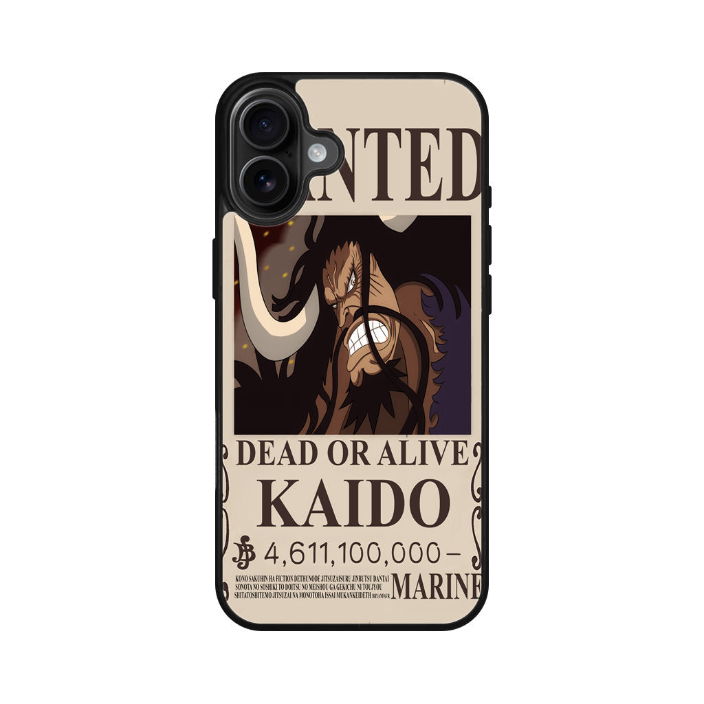 Kaido Bounty iPhone 16 / 16 Plus Case