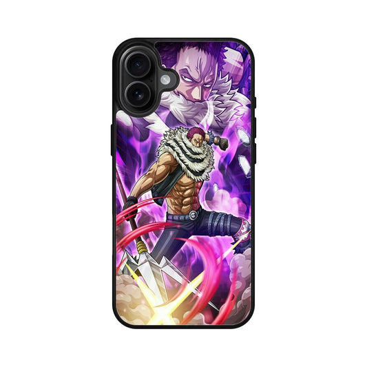 Katakuri Wielding Mogura iPhone 16 / 16 Plus Case