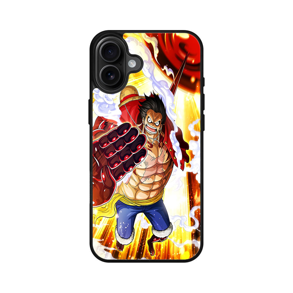 Luffy Gear 4 King Kong Gun iPhone 16 / 16 Plus Case