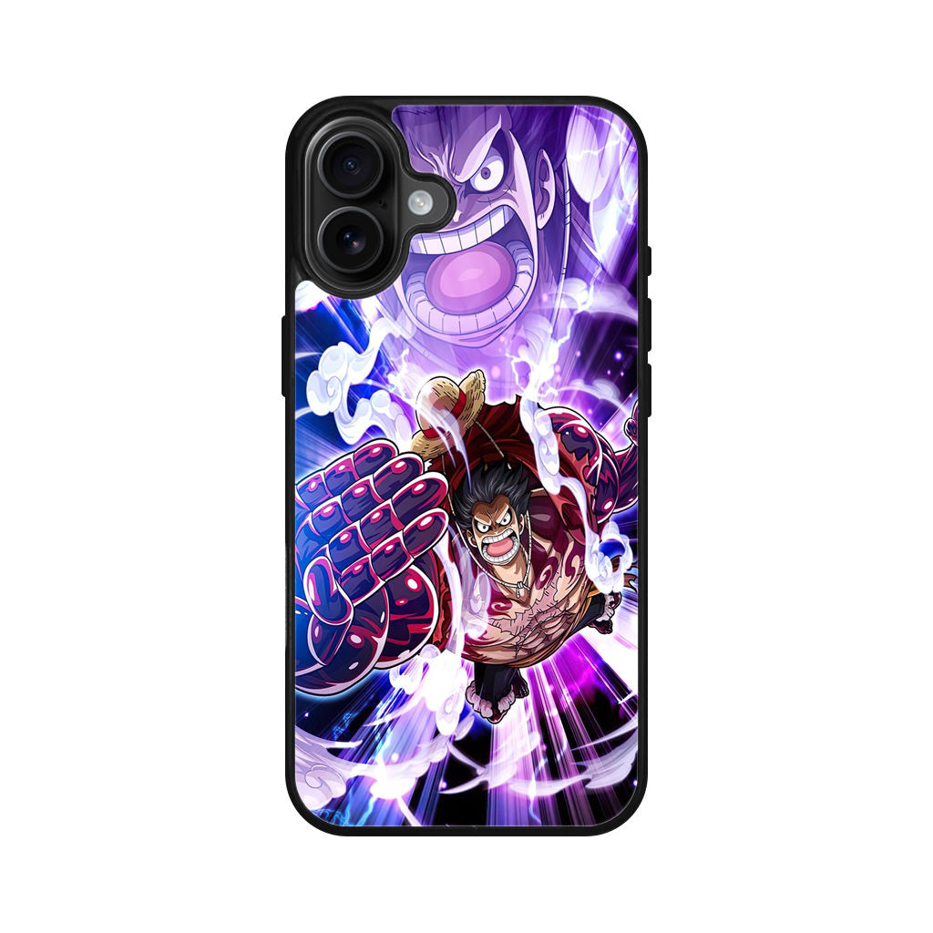 Luffy Gear Four iPhone 16 / 16 Plus Case