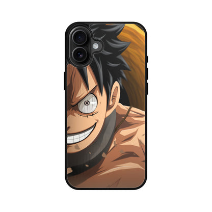 Luffy Half Smile iPhone 16 / 16 Plus Case