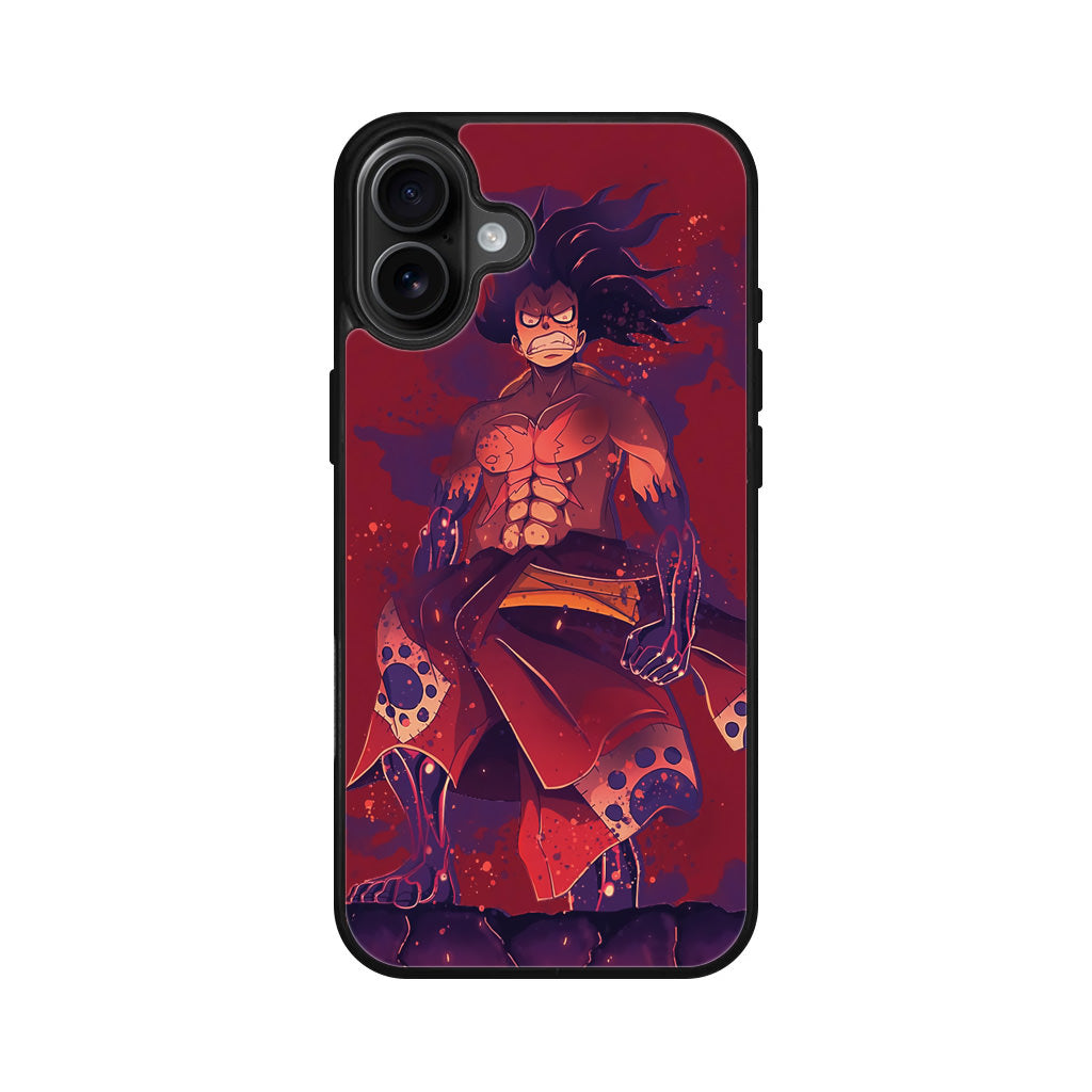 Luffy Snake Man Art iPhone 16 / 16 Plus Case