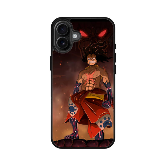 Luffy Snake Man Form iPhone 16 / 16 Plus Case