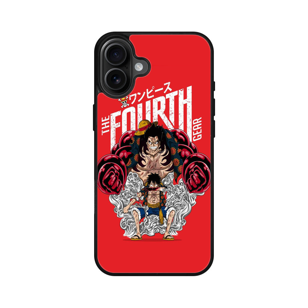 Luffy The Fourth Gear Red iPhone 16 / 16 Plus Case