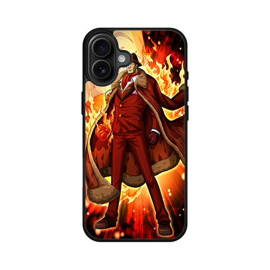 Marine Admiral Sakazuki iPhone 16 / 16 Plus Case