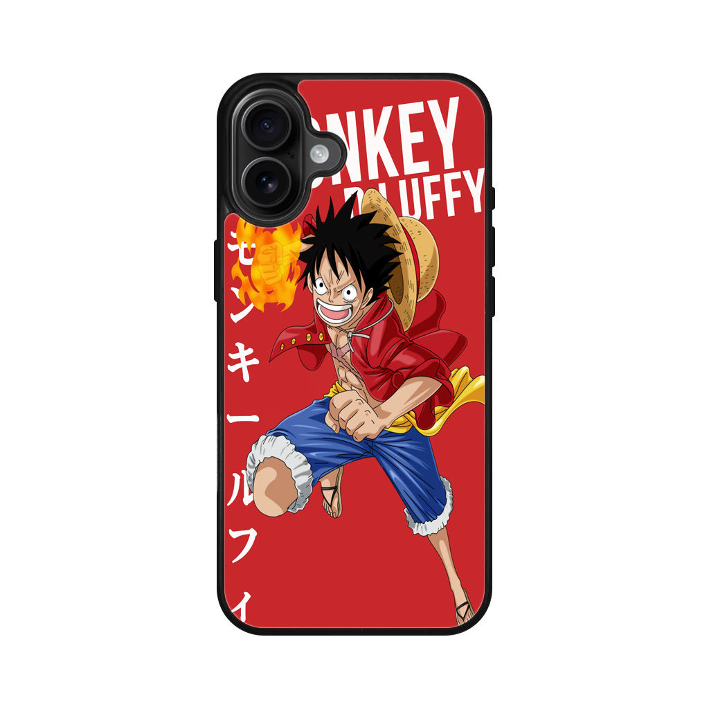 Monkey D Luffy iPhone 16 / 16 Plus Case