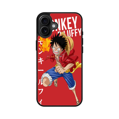 Monkey D Luffy iPhone 16 / 16 Plus Case