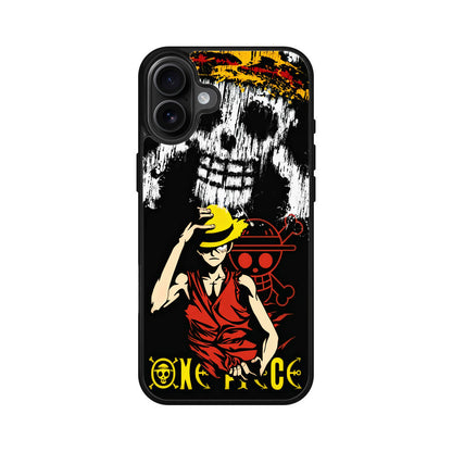 Monkey D Luffy Paint Art iPhone 16 / 16 Plus Case