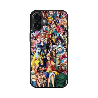 One Piece Characters In New World iPhone 16 / 16 Plus Case