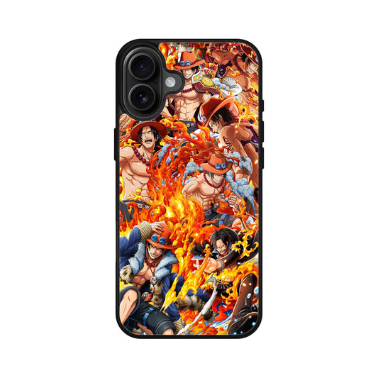 Portgas D Ace Collections iPhone 16 / 16 Plus Case