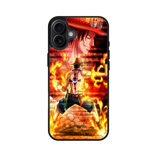 Portgas D Ace One Piece iPhone 16 / 16 Plus Case