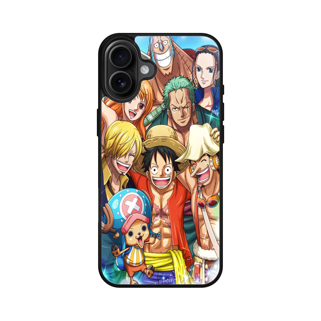 Straw Hat Pirate iPhone 16 / 16 Plus Case