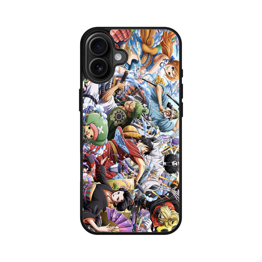 Straw Hat Pirates Arc Wano iPhone 16 / 16 Plus Case