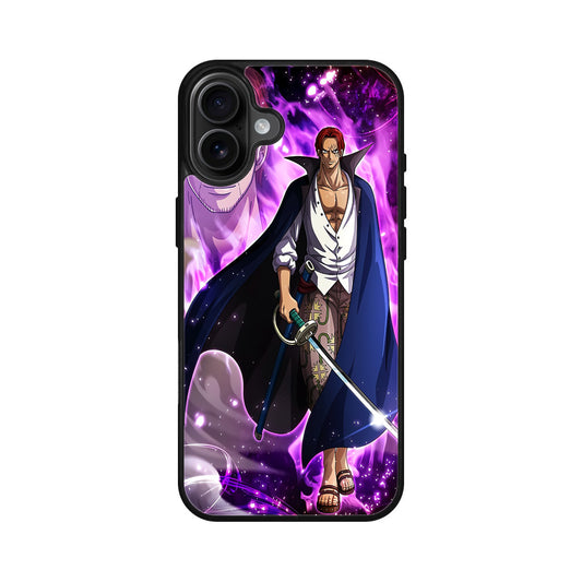 The Emperor Red Hair Shanks iPhone 16 / 16 Plus Case