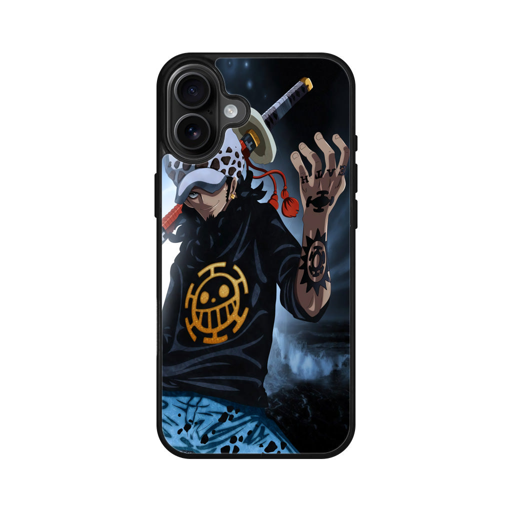 Trafalgar Law iPhone 16 / 16 Plus Case