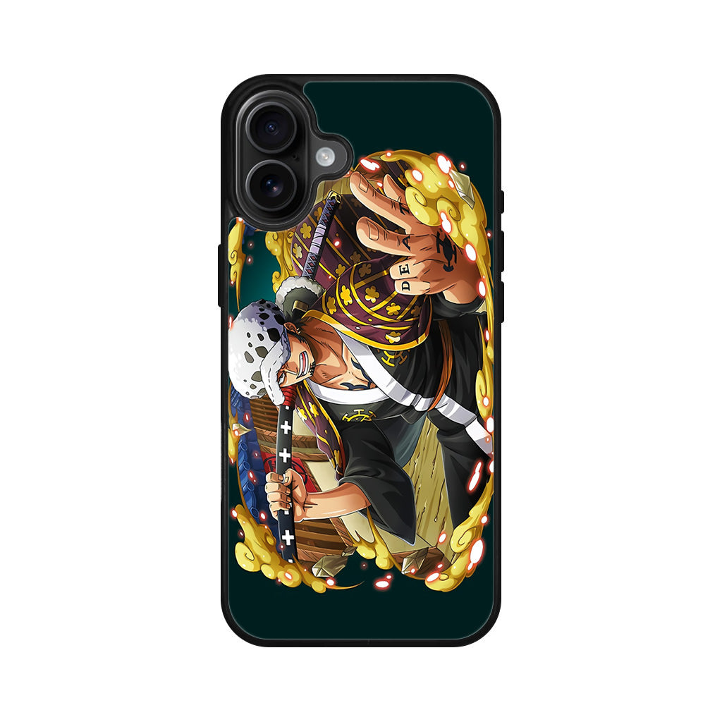 Trafalgar Law In Wano iPhone 16 / 16 Plus Case