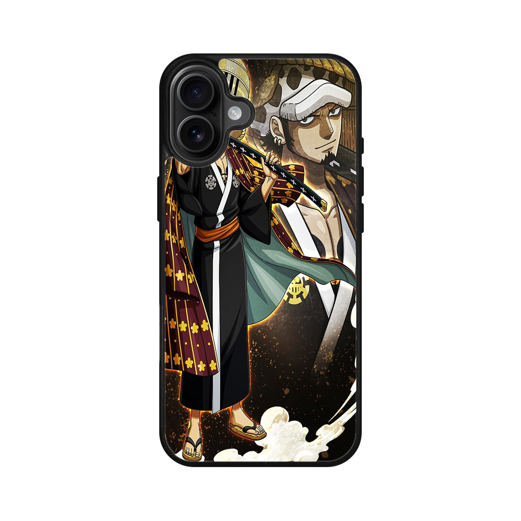 Trafalgar Law Wano Style iPhone 16 / 16 Plus Case