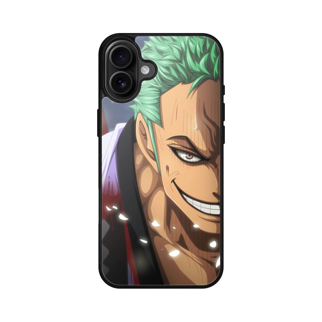 Zoro Half Smile iPhone 16 / 16 Plus Case