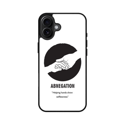 Abnegation Divergent Faction iPhone 16 / 16 Plus Case