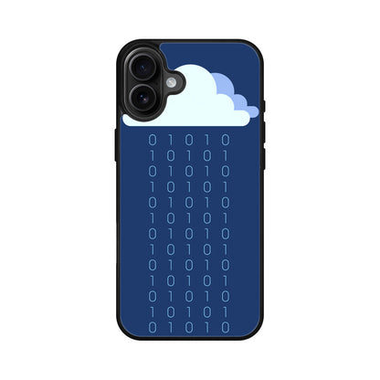 Abstract Binary Minimalist iPhone 16 / 16 Plus Case