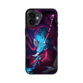 Abstract Purple Blue Art iPhone 16 / 16 Plus Case