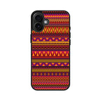 African Aztec Pattern iPhone 16 / 16 Plus Case