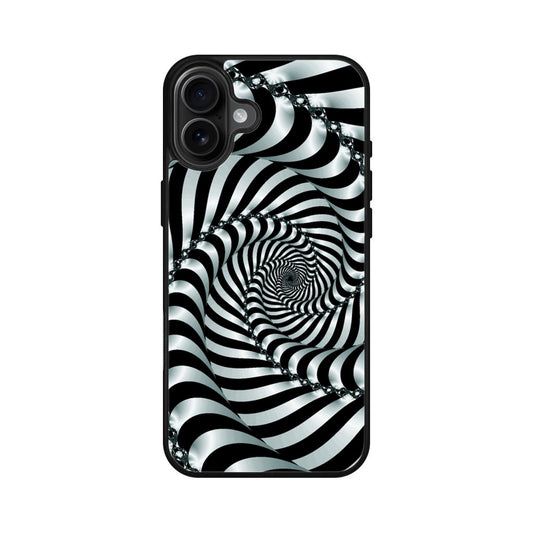 Artistic Spiral 3D iPhone 16 / 16 Plus Case