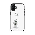 Astronaut Moon Balloon iPhone 16 / 16 Plus Case