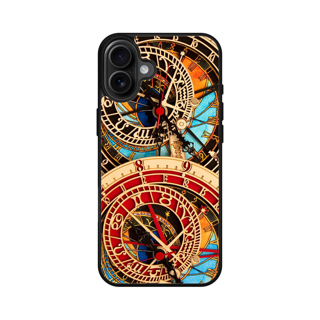 Astronomical Clock iPhone 16 / 16 Plus Case